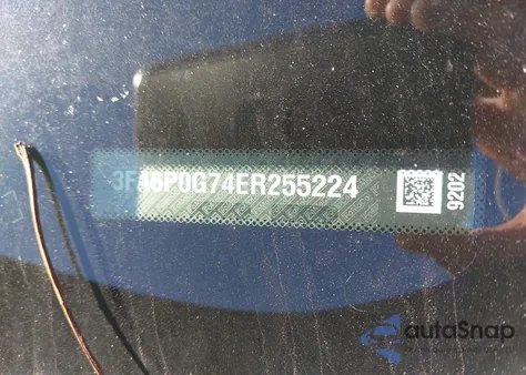 2014 Ford Fusion S z USA, uszkodzony, nr VIN 3FA6P0G74ER255224